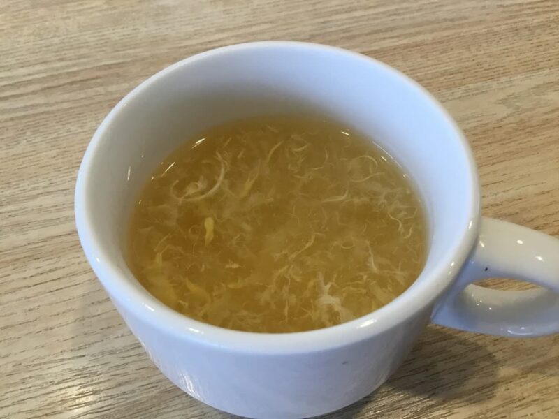 柳丸のガスト　日替わりスープ